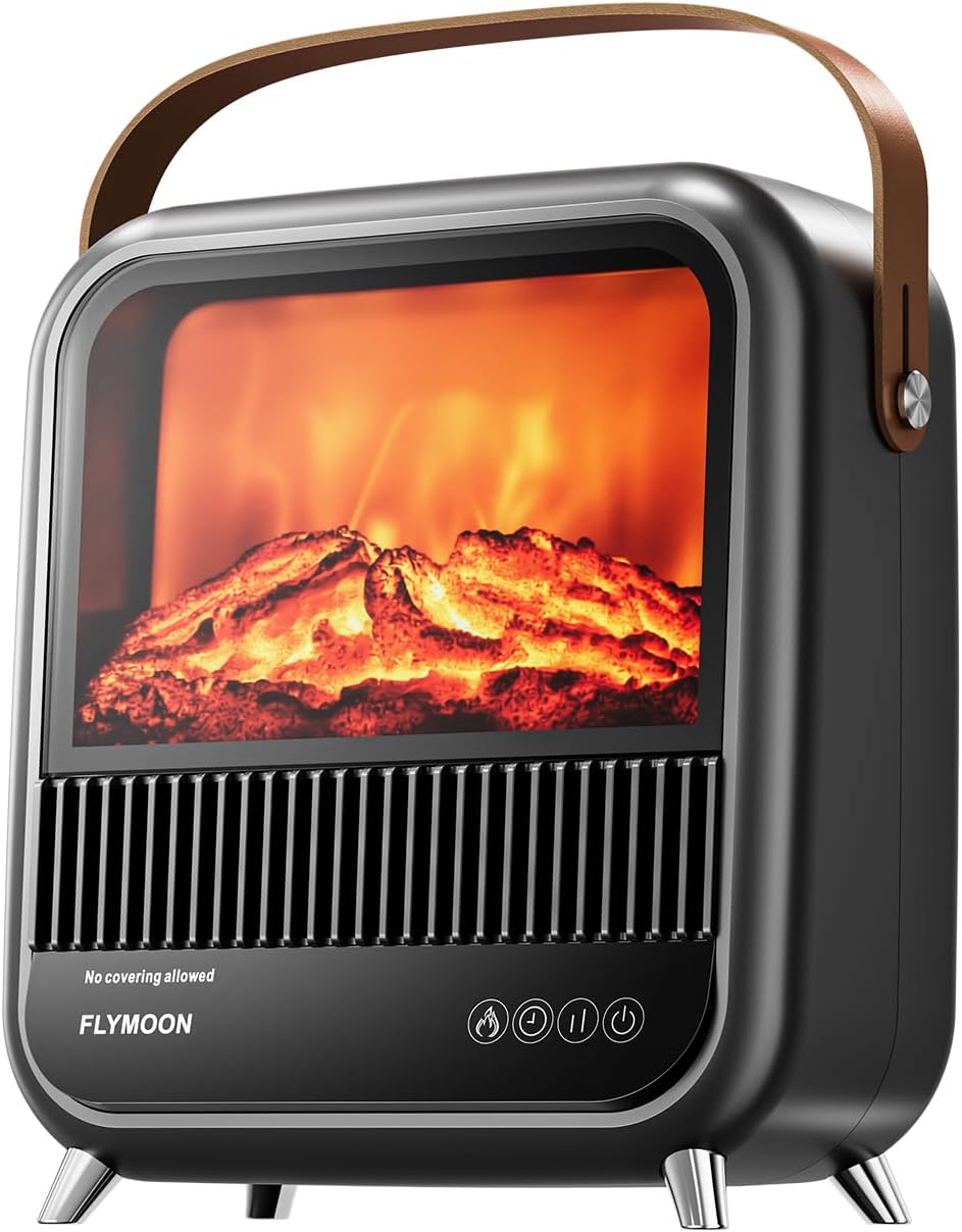 FLYMOON Electric Fireplace Heater