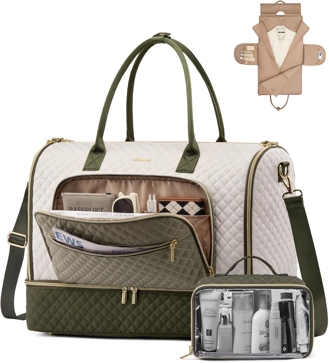 Convertible Travel Duffle Bag