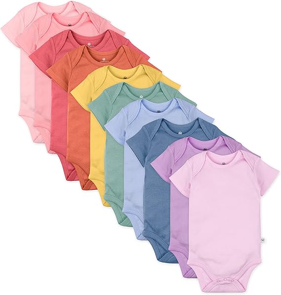 10-Pack Short Sleeve Bodysuits