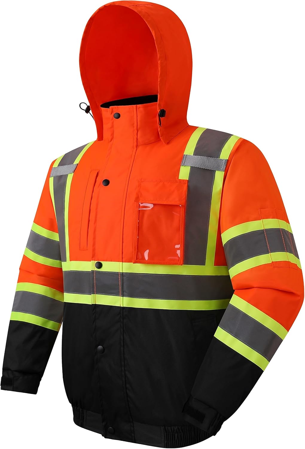 Hi-Vis Winter Safety Bomber Jacket