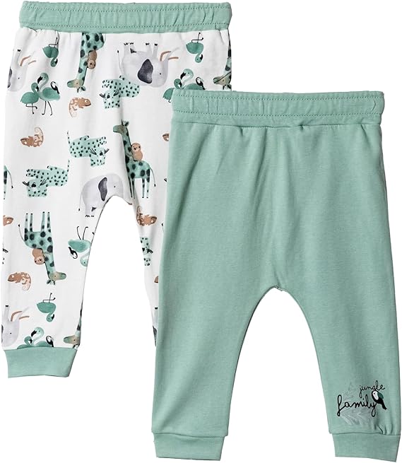 Toddler and Baby Cotton Sweatpants Jogger 2-Pack