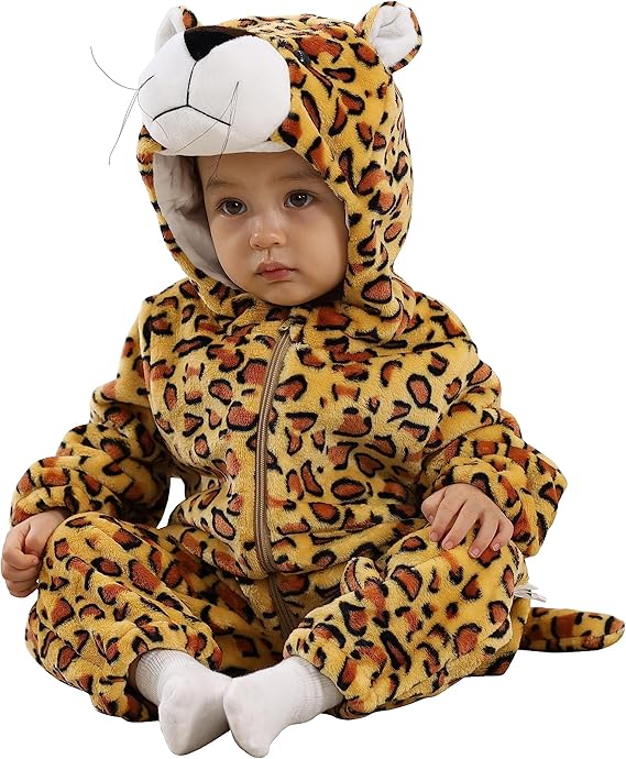 TONWHAR Unisex-Baby Animal Onesie Costume Cartoon Animal Outfit