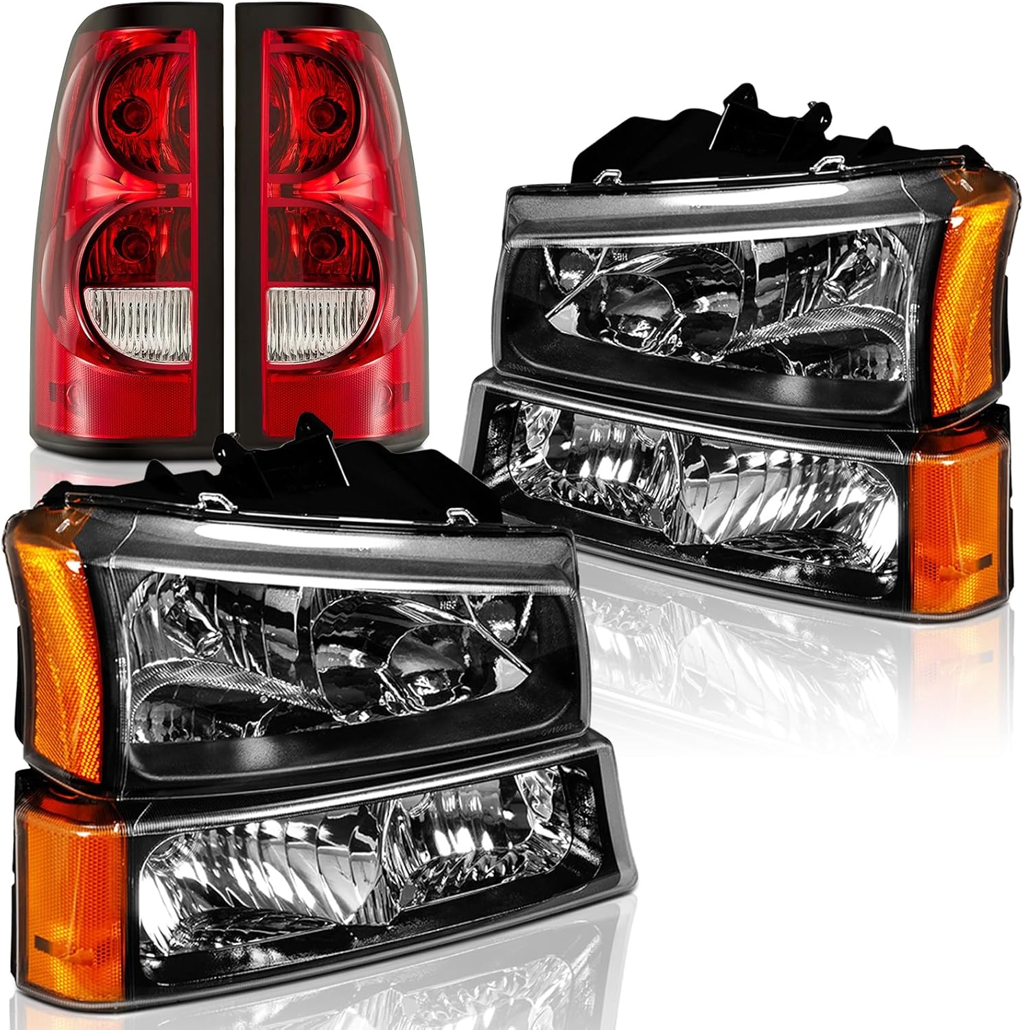 Headlights and Taillights Assembly Combo Kits