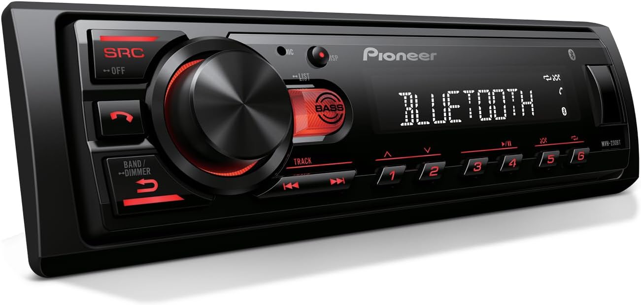 Pioneer MVH-S230BT 1-Din Digital Media Receiver