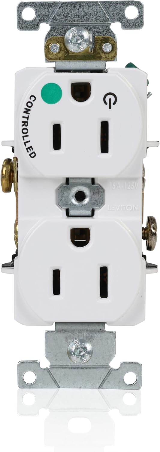 15A 125V Duplex Electrical Wall Receptacle Outlet