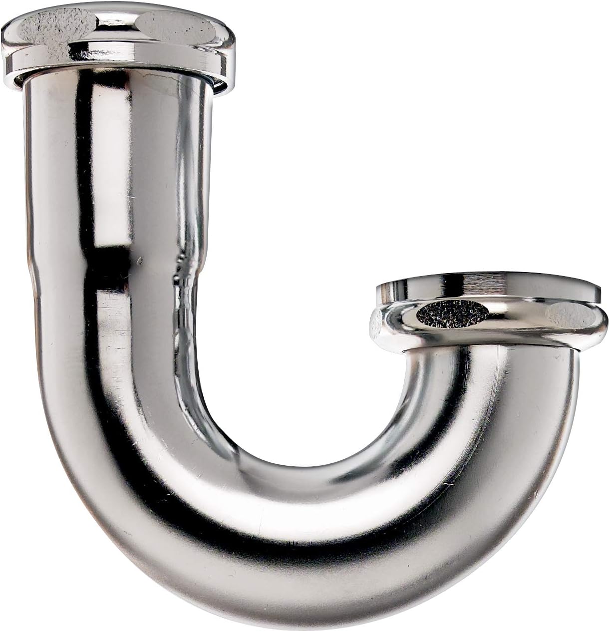 1-1/2 Inch Chrome Plated Brass Sink Trap J-Bend
