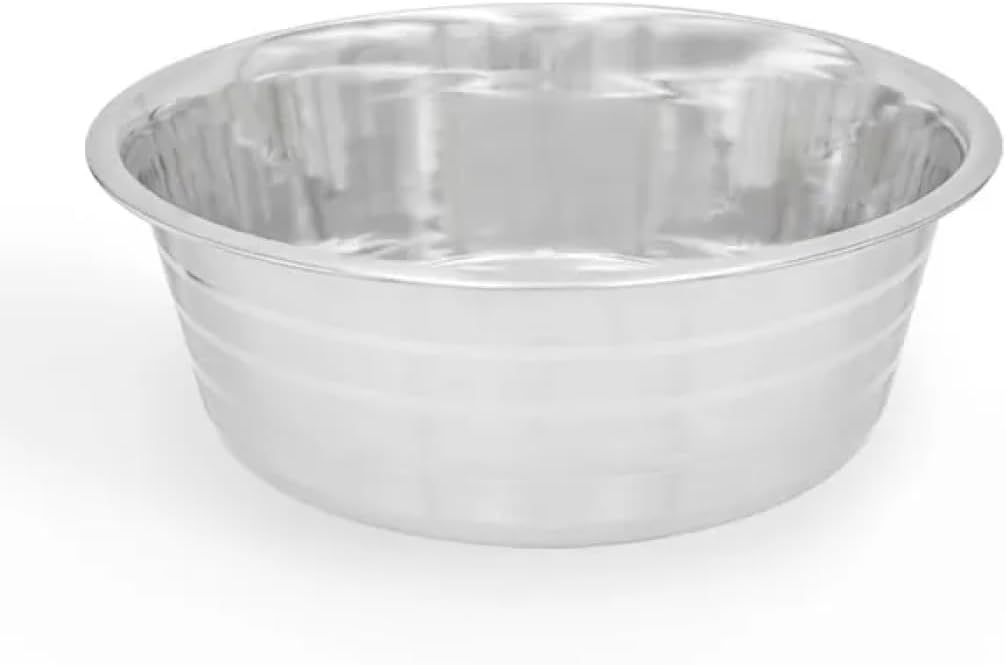 Lightweight Stainless Steel Feeding Dish