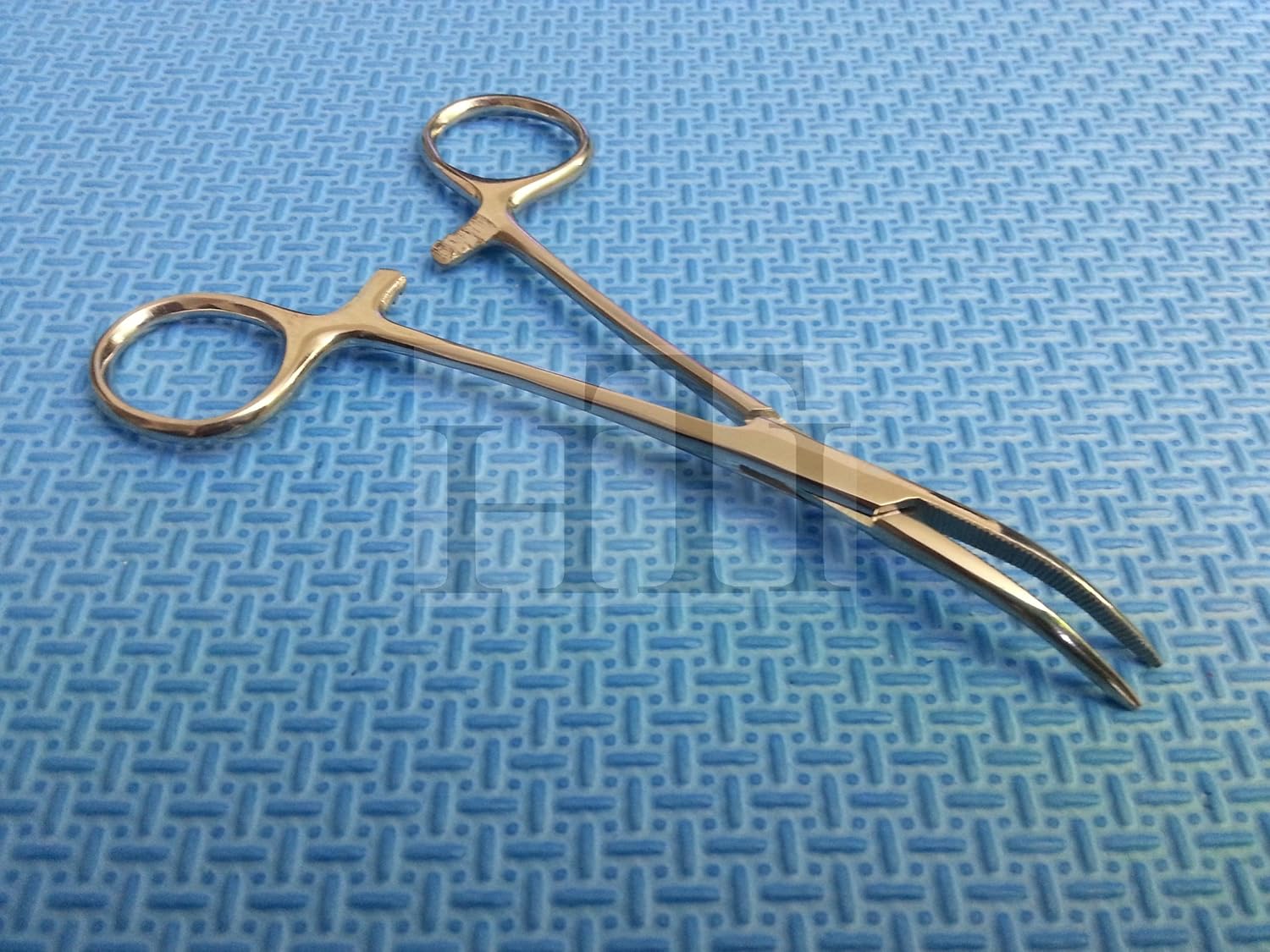 Curved Locking Grooming Forceps for Pet Hair Removal 5.5 Inch