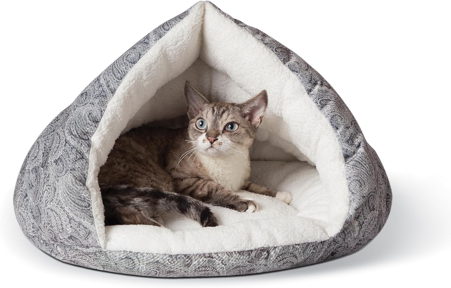 Self-Warming Hut Cat Cave Bed