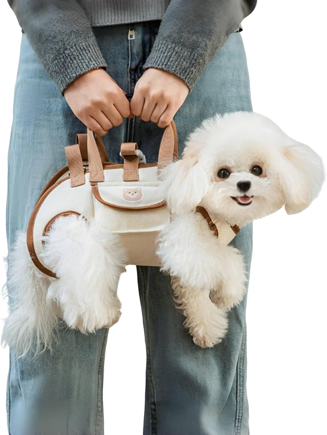 Portable Breathable Pet Carrier Sling & Backpack