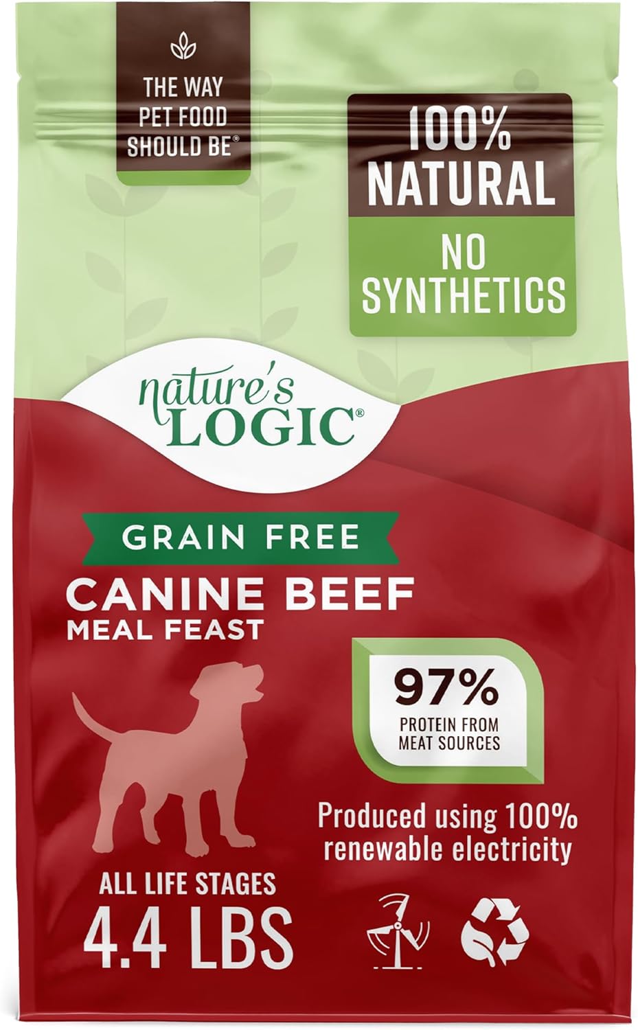 Grain-Free All-Natural High Protein Dry Dog Food - Beef Meal Feast