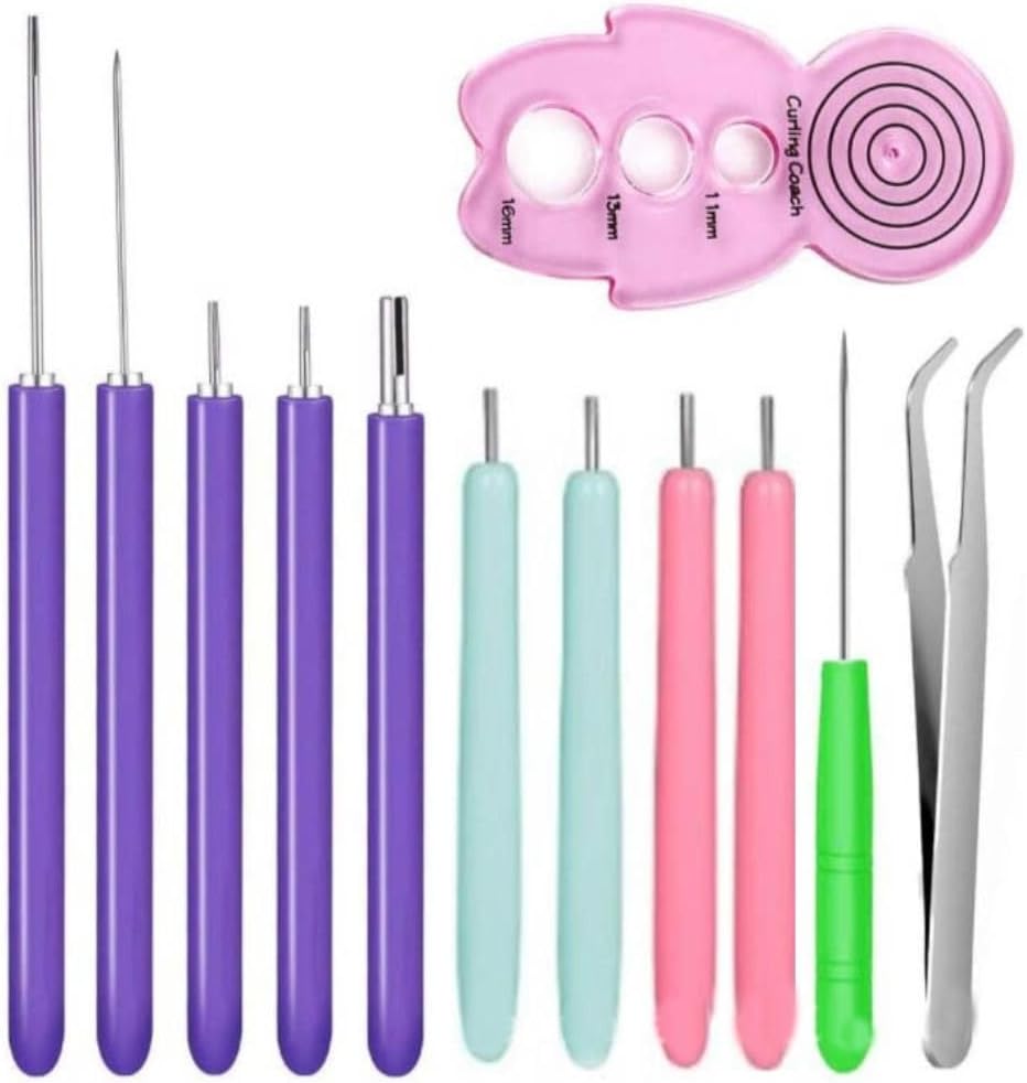 12PCS Paper Quilling Tool Set