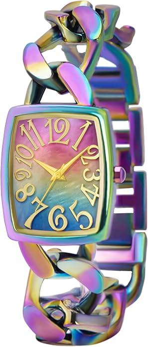 Chain Metal Bracelet Watch for Women