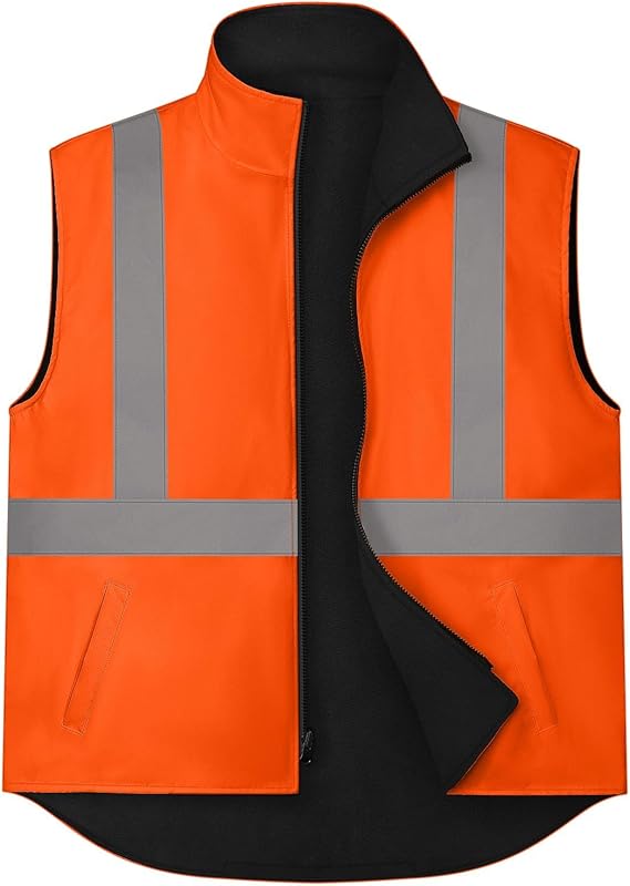 Reversible Hi-Vis Winter Insulated Safety Vest