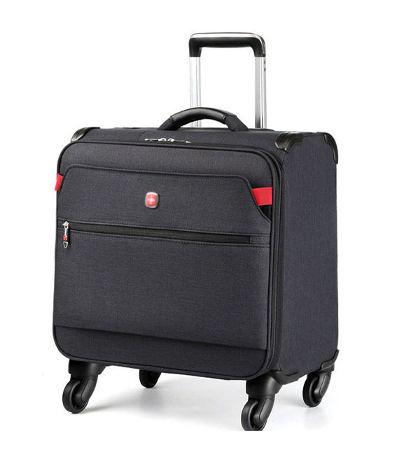 51L ABS Carry On Spinner Suitcase with Lock
