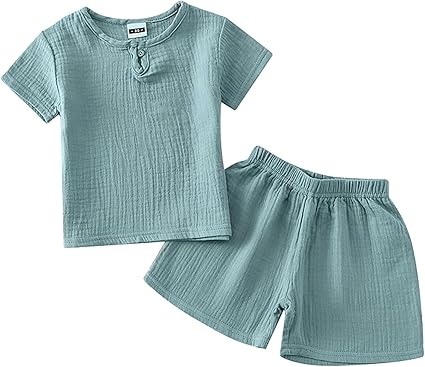 Baby Boy 2-Piece T-Shirt and Shorts Set