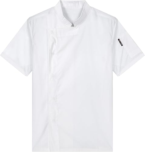 Unisex Short Sleeve Chef Jacket