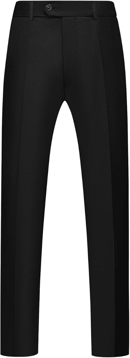 Men's Hidden Expandable Waist Dress Pants