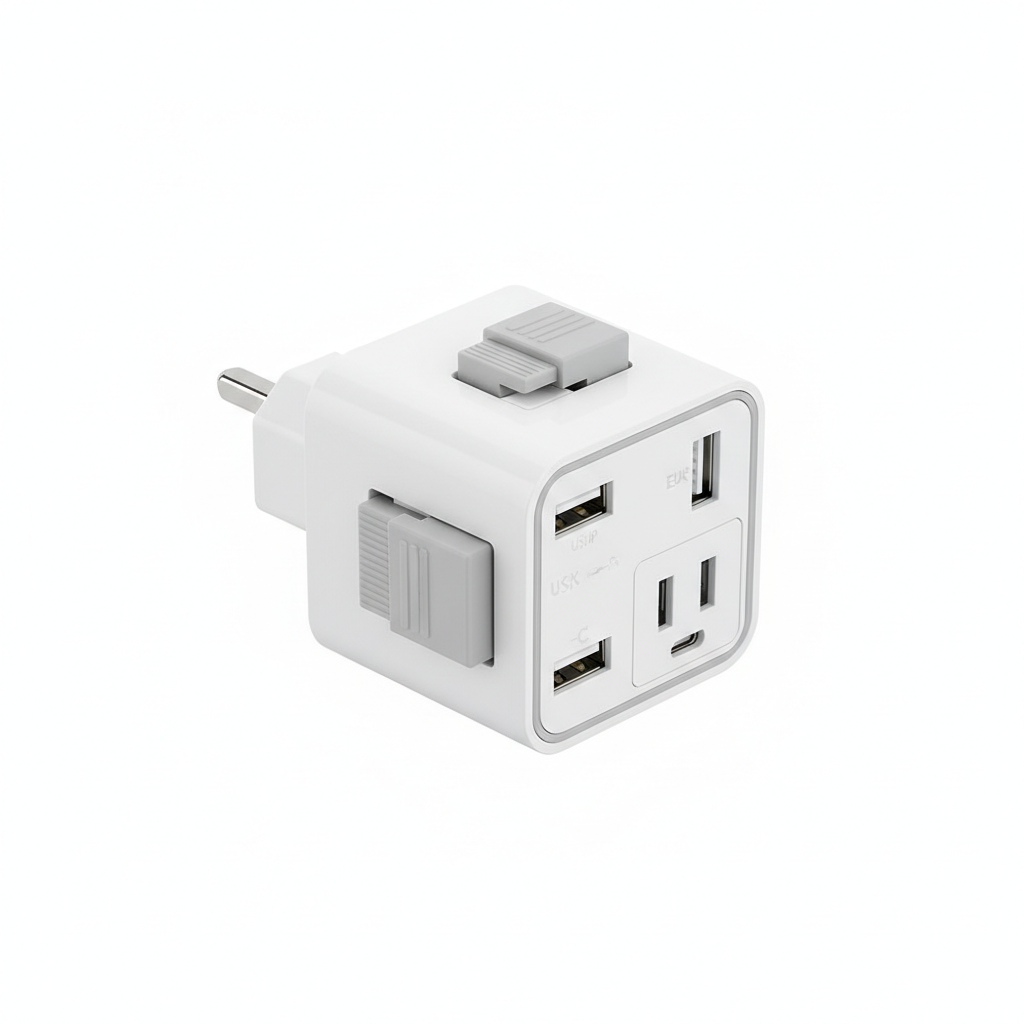 Universal Travel Adapter with USB Ports